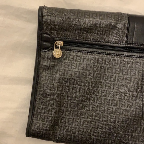 Fendi Black vintage Clutch and Crossbody Bag - Picture 6 of 13
